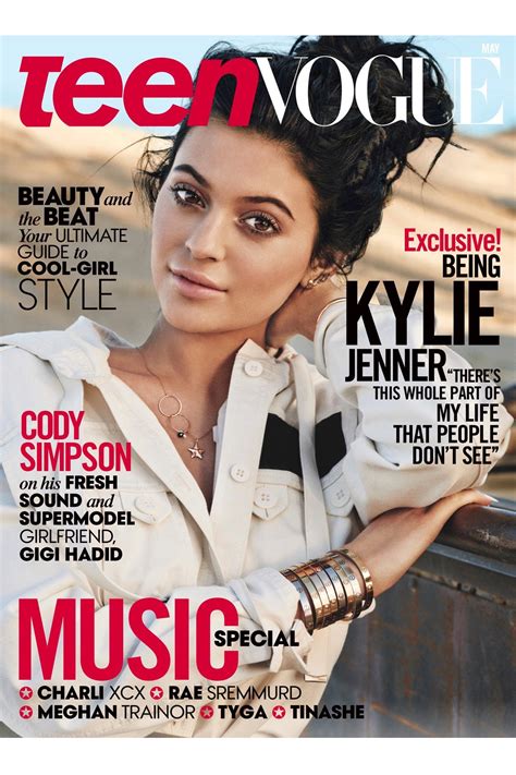 kylie jenner teen vogue 2015 photos wants to be a mum glamour uk
