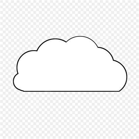 Cloud Clip Clipart Transparent Background Irregular Clouds Clip Art