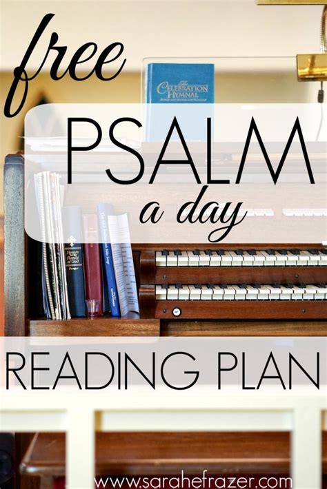 Days Of Psalms Reading Plan Free Sarah E Frazer
