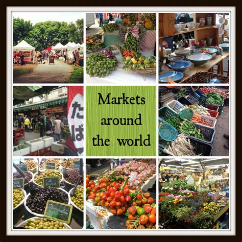 Markets Around The World Multicultural Kid Blogs