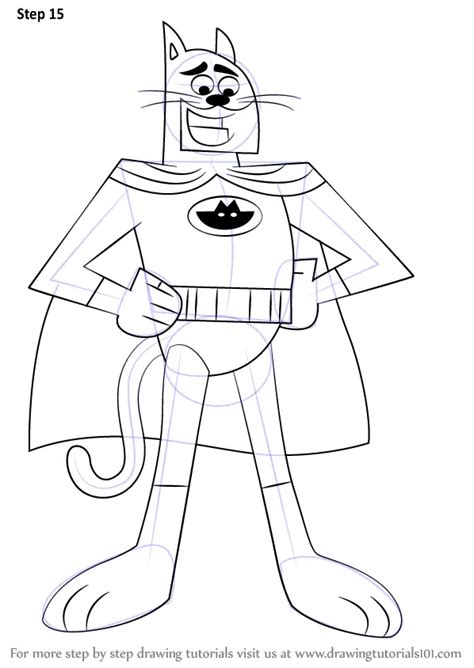 How To Draw Catman From The Fairly Oddparents The Fairly Oddparents