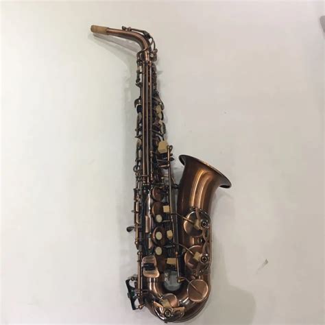High Quality Margewate Eb Tune Alto E Flat Saxophone Antique Copper