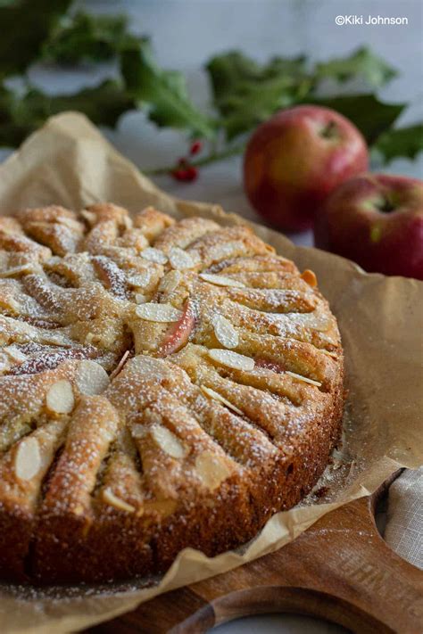 Easy German Apple Almond Cake Cinnamon Coriander