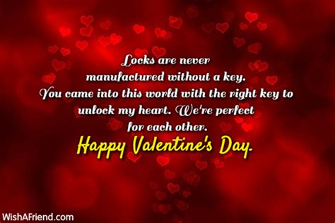 Locks Are Never Manufactured Without A Valentines Day Message