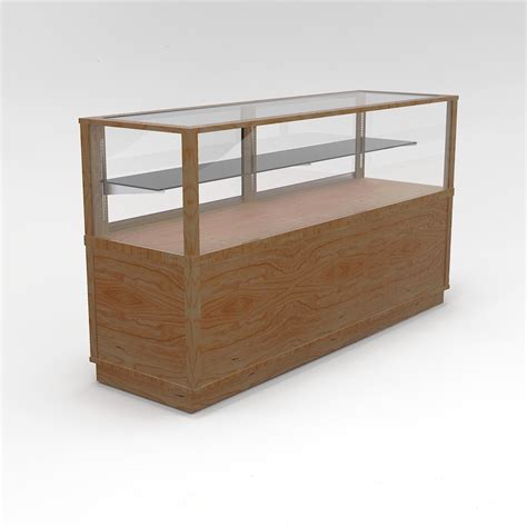 Half Vision Classic Rectangle Horizontal Display Case Display Cases