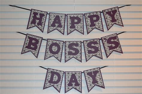 Eventfully Yours Bosss Day Banner