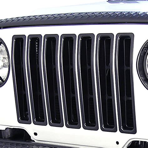 Rugged Ridge Grille Inserts For 97 06 Jeep Wrangler Tj And Unlimited