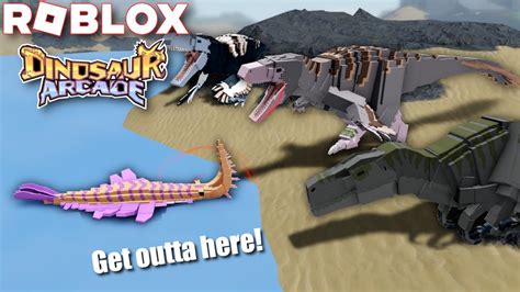 Eldering Anomalocaris And Fighting A Raptor Pack Roblox Dinosaur