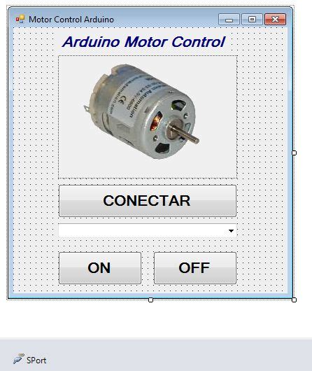 Control De Un Motor Dc Con Arduino Y Visual Basic Paso 2 Programa De