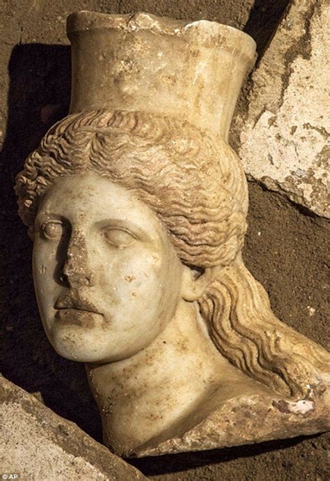 Archaeologists Have Found A Female Head Belonging To A Headless Sphinx