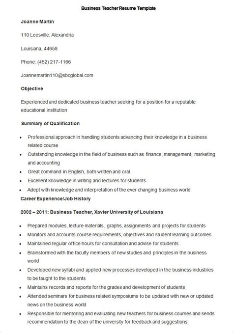 The resume objective summary is an excellent example of how to present your expertise and strengths in a persuasive and professional format. How to Make a Good Teacher Resume Template