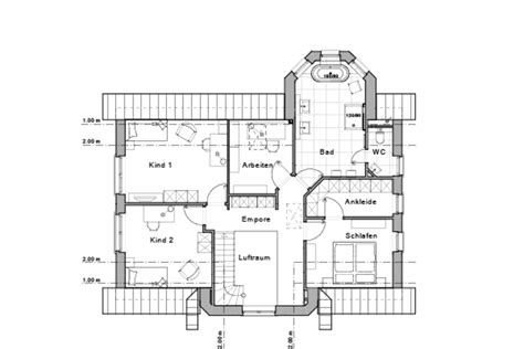 Dachgeschoss (Nutzfläche) | Viebrockhaus, Haus, Haus grundriss