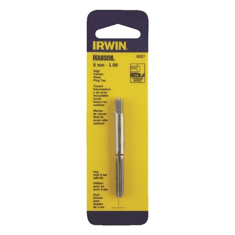 Irwin Hanson High Carbon Steel Metric Plug Tap 6mm 100 1 Piece Ace