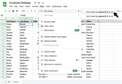 Sorting And Filtering Data In Google Sheets Sheetgo Blog