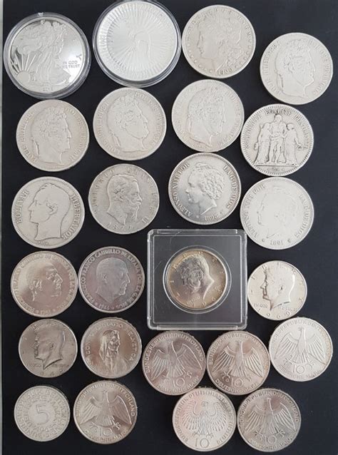 世界 Lot Various Coins 19th And 20th Century 25 Pieces Catawiki