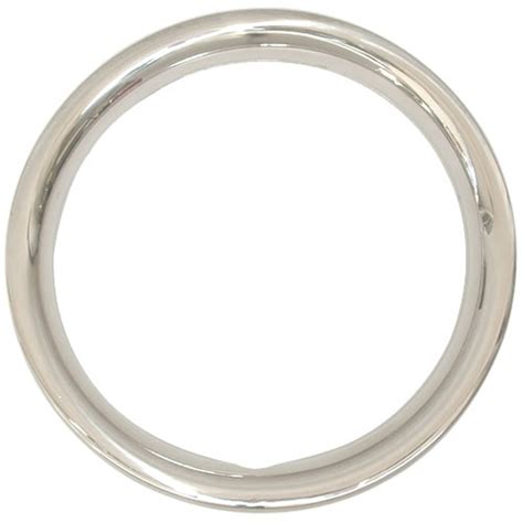 16 Inch Trim Ring Chromed Solid Steel Beauty Rings