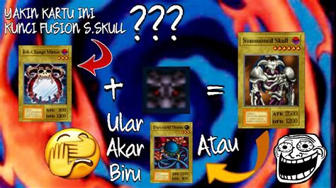Yugioh Fusion Card Colabs Summoned Skull Yu Gi Oh Forbidden Memories