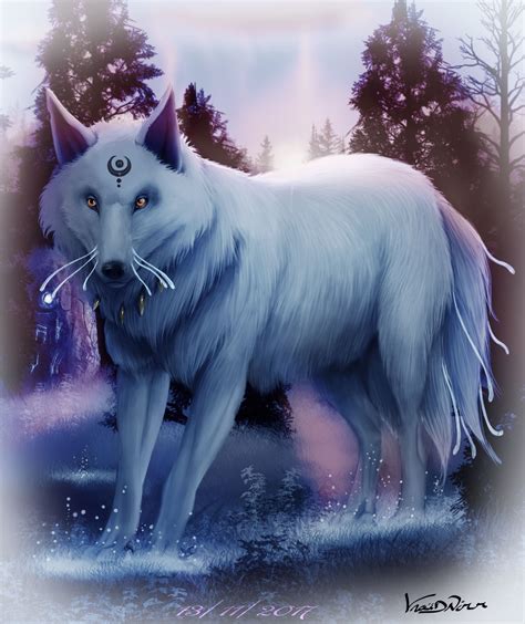 Mystical Wolf By Elaihys On Deviantart