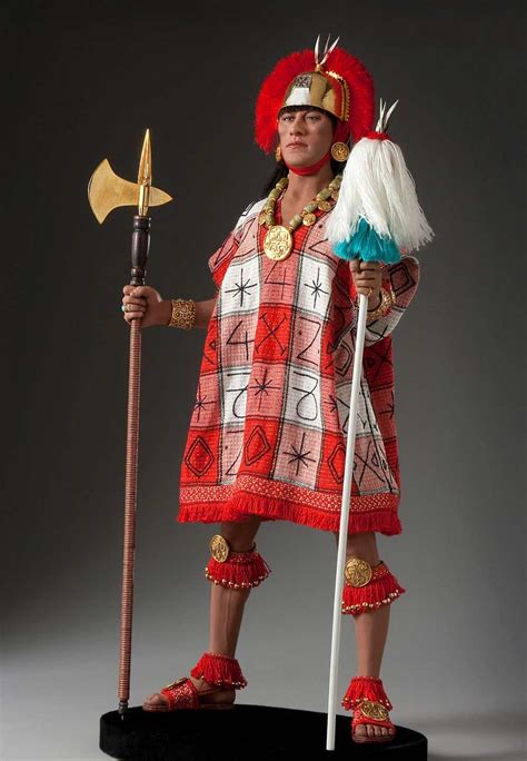 Full Length Color Image Of Atahualpa Aka Lord Inca By George Stuart