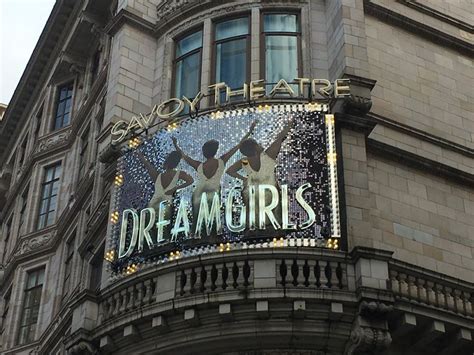 Dreamgirls Savoy Theatre Theatre Nerds Savoy Theatre Theatre