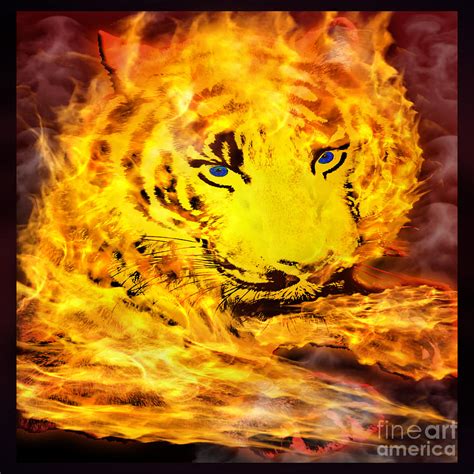 Tiger On Fire Photograph By Gary Keesler