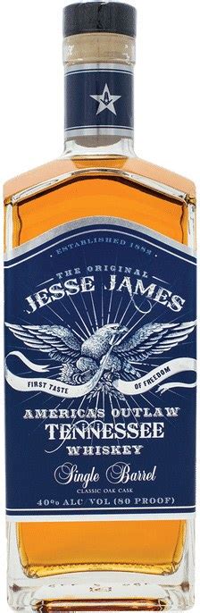 Jesse James Outlaw Single Barrel Whiskey 750ml Legacy Wine And Spirits