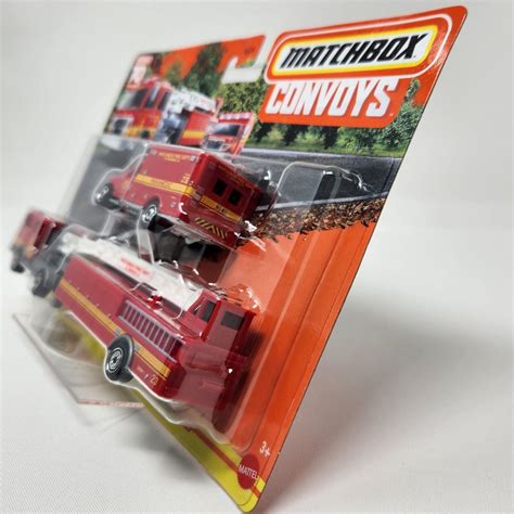 Matchbox Convoys Mbx Mega Ton Fire Truck International Workstar