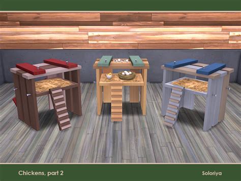 The Sims Resource Chickens Part 2 Chicken Coop V3