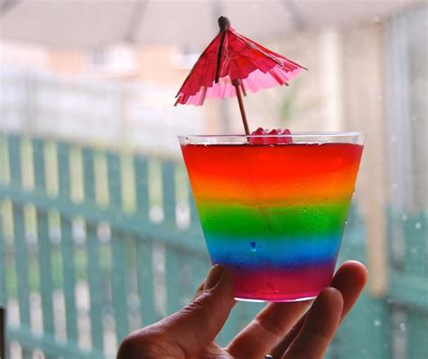 Rainbow Cocktails Rainbow Shots Drink Recipes Howl At The Moon