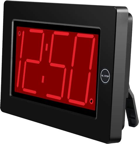 Timegyro Led Digital Wall Clock With 3 Large Display Battery Powered