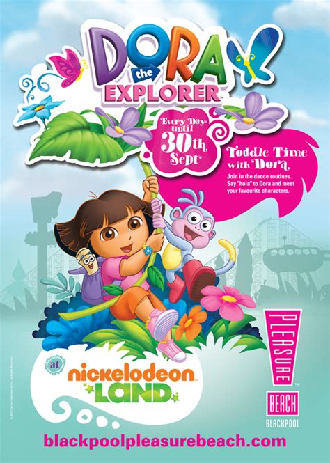 Dora the explorer features the adventures of young dora, her monkey boots, backpack and other animated friends. NickALive!: Dora the Explorer and Diego Arrive At Nickelodeon Land UK For Month Long Fiesta