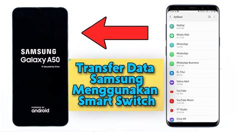 Cara Transfer Data Hp Samsung Menggunakan Aplikasi Smart Switch Youtube