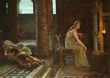 Penelope And The Suitors Painting