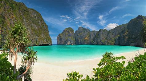 Download Sea Ocean Beach Turquoise Thailand Phi Phi Island Nature