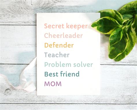 Mothers Day Printable Card Instant Download What Is A Mother Etsy