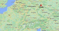 Où se trouve Dresde sur la carte | Où se trouve