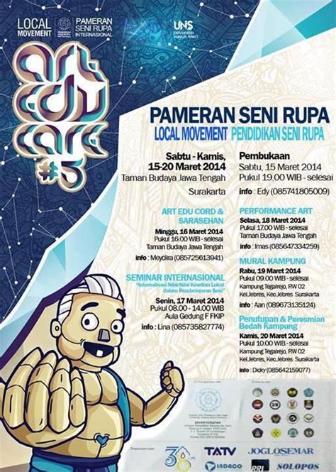 Suparjo, s.h, s.pd, m.m dan telah fungsi karya seni rupa dapat dibedakan menjadi dua, yaitu fungsi estetis dan fungsi praktis. 35+ Terbaik Untuk Contoh Pamflet Pameran Tour - Little ...