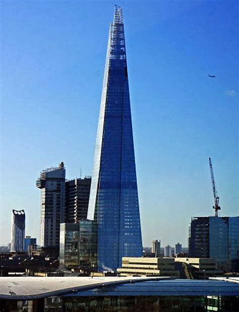 The Shard Location London Uk Type Commercial Height 998 Ft Floors