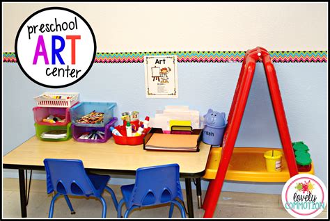 Setting Up The Preschool Art Center In Your Classroom Tips And