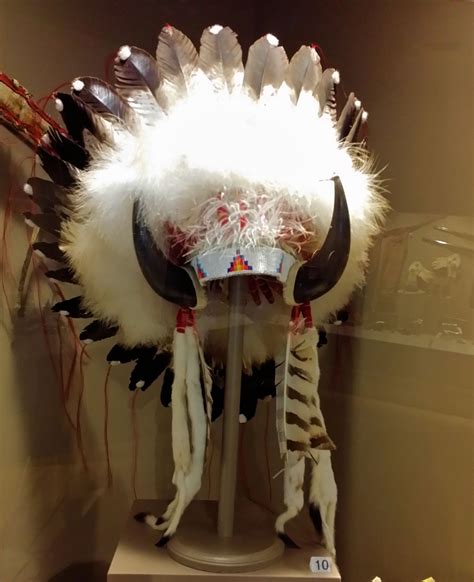 Eagle Feather And Buffalo Horn Headdress Eagle Feathers Western
