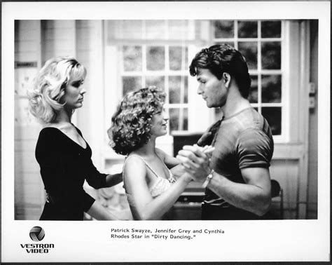 Dirty Dancing Patrick Swayze Jennifer Grey Cynthia Rhodes Dance Studio