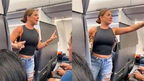 Passenger Not Real Distressed Woman On An American Airlines Plane Makes Bizarre Claims