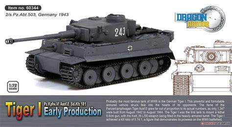 Pz Kpfw VI Ausf E Sd Kfz 181 Tiger I Early Production Pre Built AFV