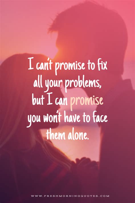 42 Heart Touching Love Promise Quotes Freshmorningquotes Love