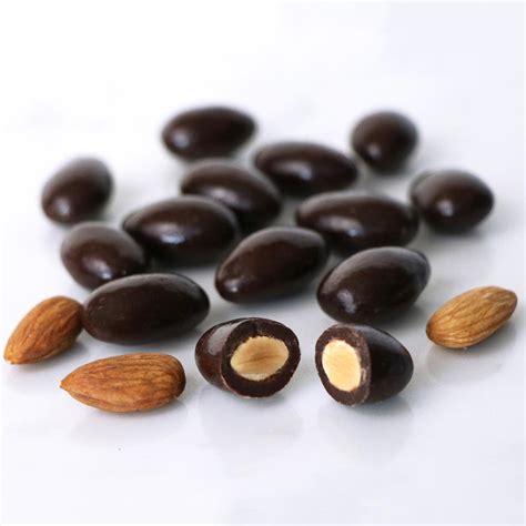 Dark Chocolate Almonds 2 Lbs Marich Confectionery