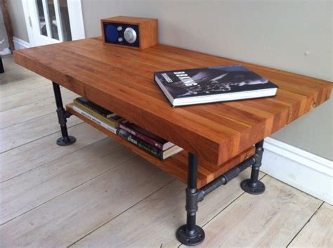 Choose the butcher block table you want when you are finished. Creative Idea of Butcher Block Coffee Table - HomesFeed