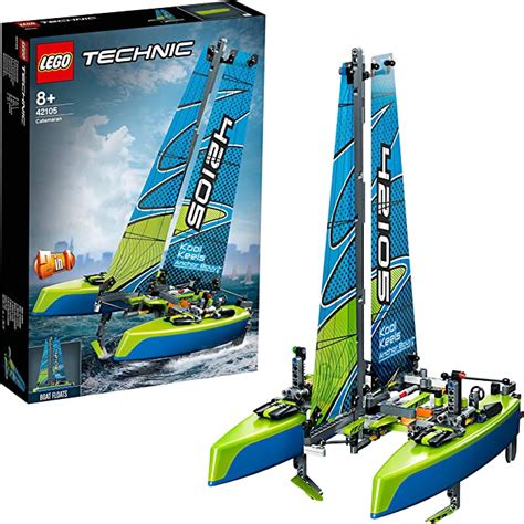 Lego Technic Catamaran 42105 Model Sailboat Building Kit