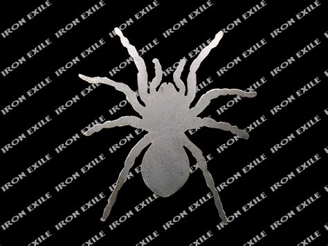 Tarantula Metal Spider Paint Stencil Silhouette Halloween Etsy