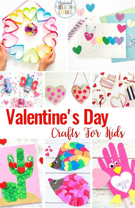 26 Valentine Crafts For Preschoolers Natural Beach Living