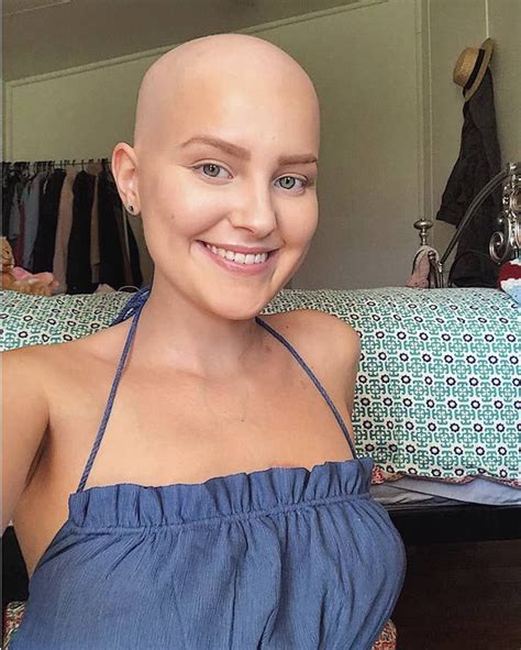 a girl on tiktok got her head shaved in solidarity with her best friend who has cancer bald